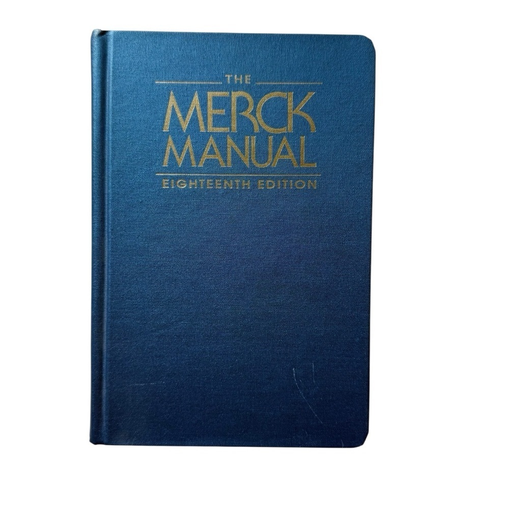 The Merck Manual of Diagnosis and Therapy, 18th Edition Hardback Book